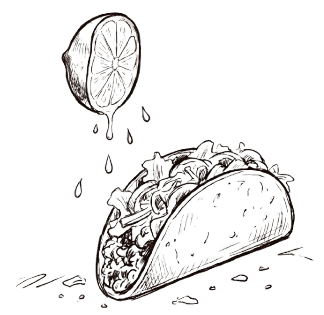 Taco illustration